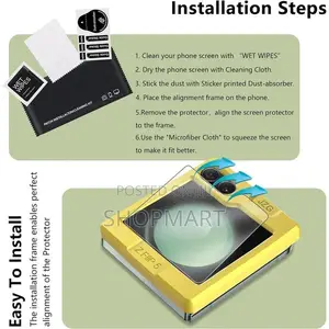Glass for Samsung Galaxy Z Flip 5 Front Screen Protector 3 Pack