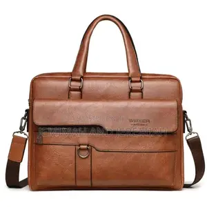 Leather Business Briefcase and Laptop Bags