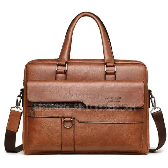 Leather Business Briefcase and Laptop Bags