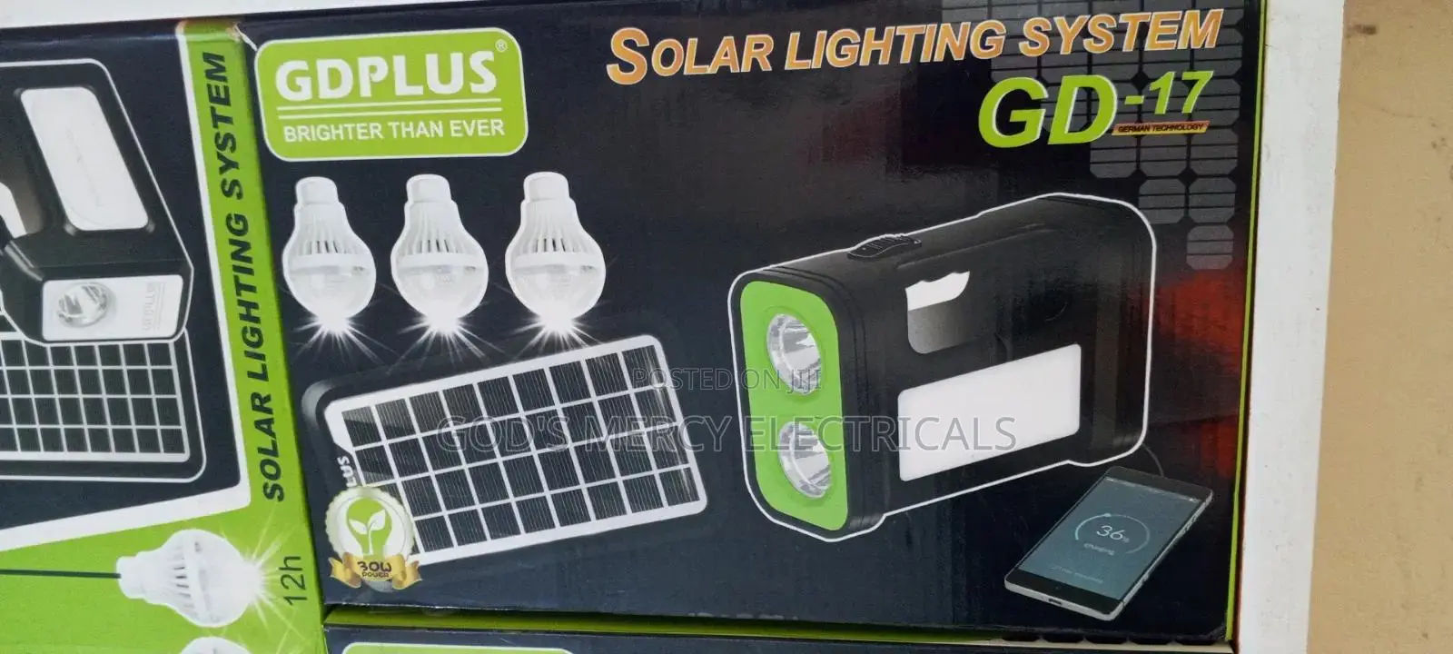 Gdplus Solar Lighting System