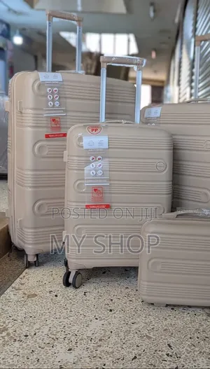 4pcs Travel Suitcase Set - Strong Stylish Kwanjula Cases With Wheels