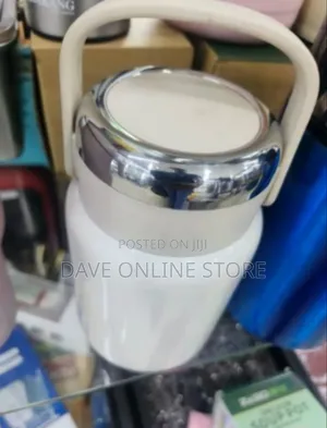 Insulated Stainless Steel Food Jar With Carry Handle