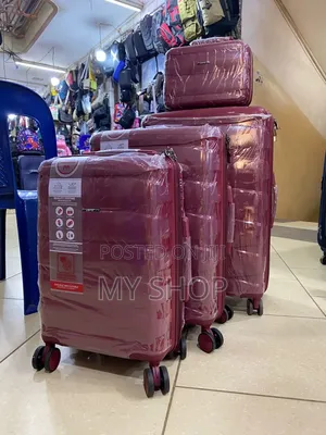 Luxury Travel Suitcases 4 in 1 Set - Kwanjula Wedding Gift Cases