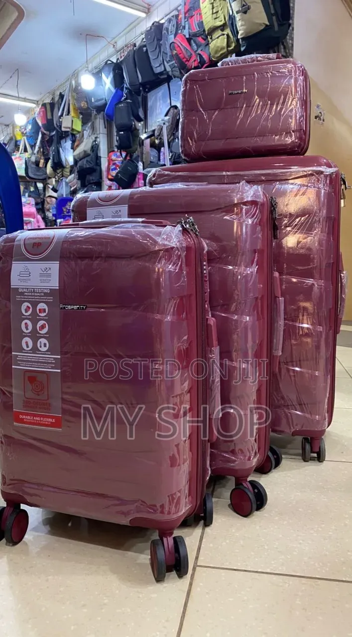 Luxury Travel Suitcases 4 in 1 Set - Kwanjula Wedding Gift Cases