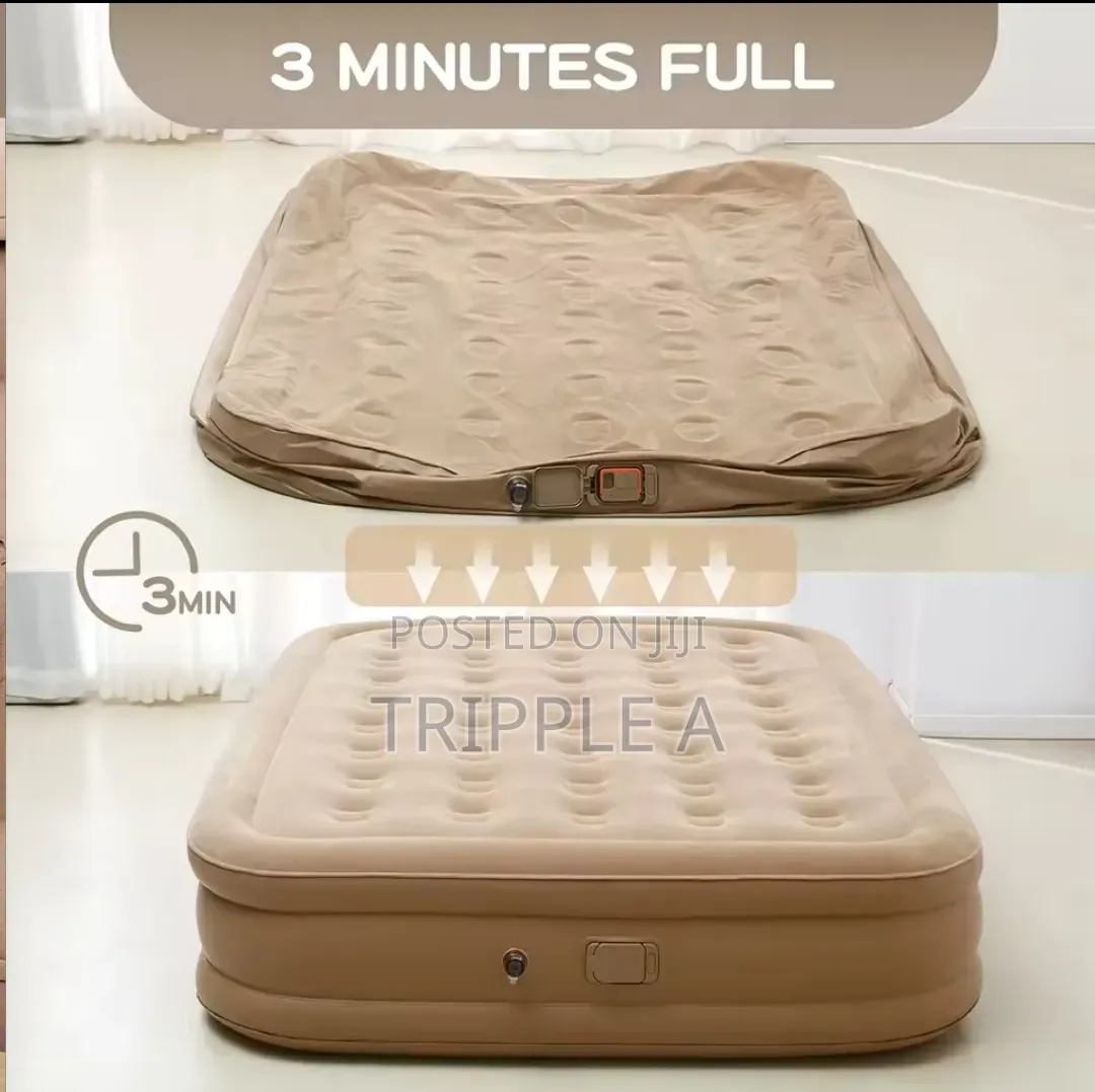 Self Inflated Big Size Air Mattress Bed