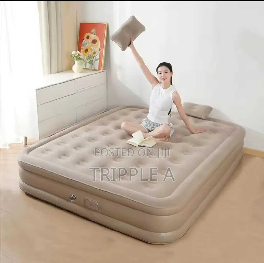 Self Inflated Big Size Air Mattress Bed