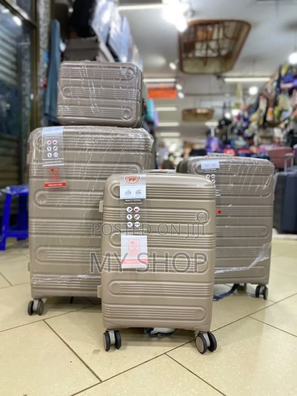 Premium Travel Suitcase Set of 4 - Lightweight Kwanjula Luggage