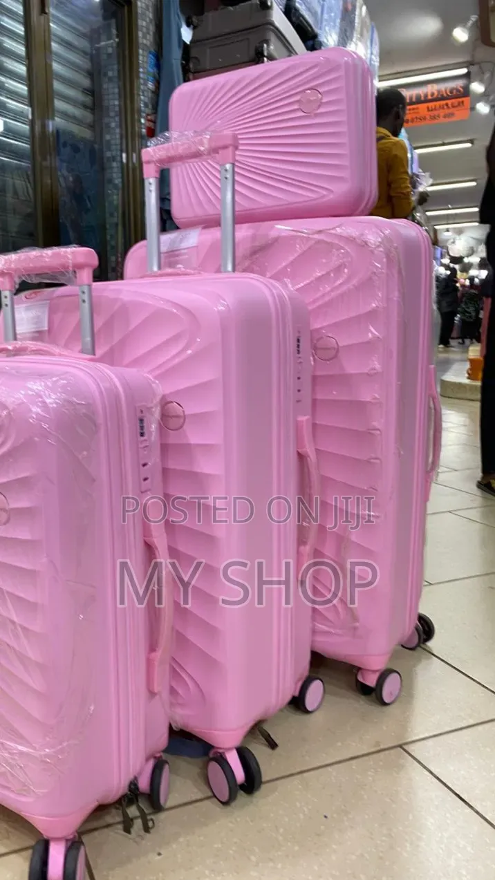 4pcs Rolling Travel Suitcases - Ideal for Maternity Hospital Packing