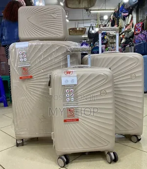 Premium Maternity Suitcase Set - 4pcs Travel Baby Storage Cases