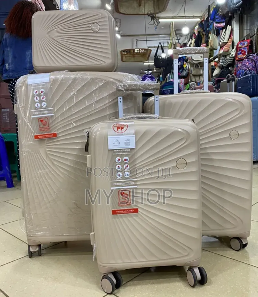 Premium Maternity Suitcase Set - 4pcs Travel Baby Storage Cases