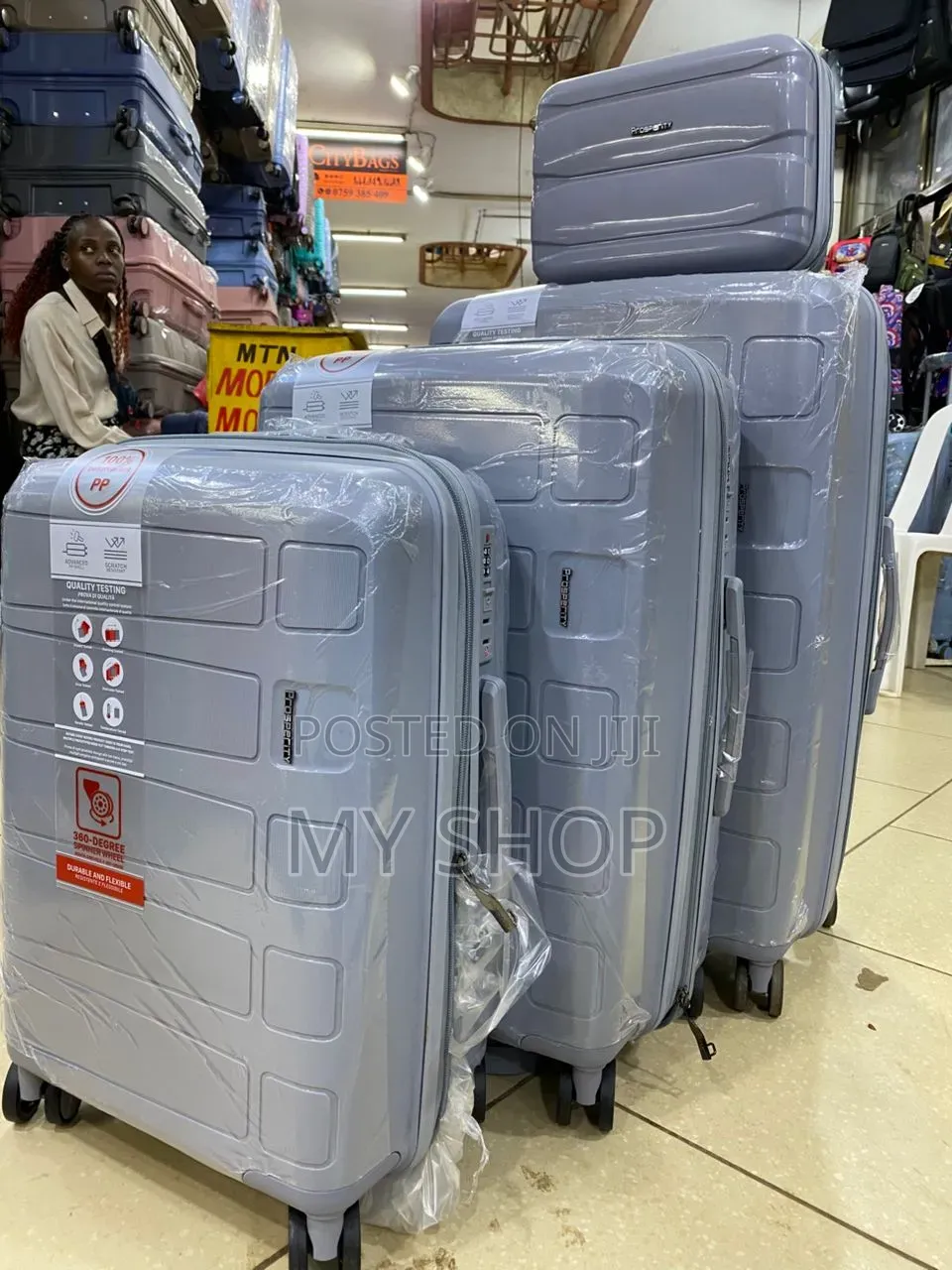 Hospital Delivery Travel Suitcases4pcs- Stylish Maternity Cases