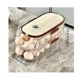 2-Layer Stackable Egg Storage Container