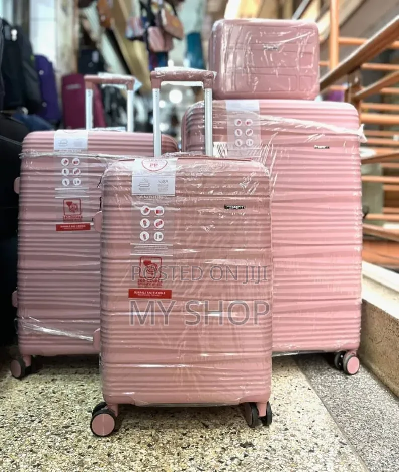 Affordable Travel Suitcases 4pcs - Beautiful Kwanjula Cases