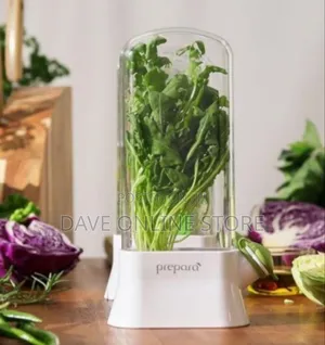 Vertical Fresh Herb and Asparagus Keeper for Refrigerator Storage