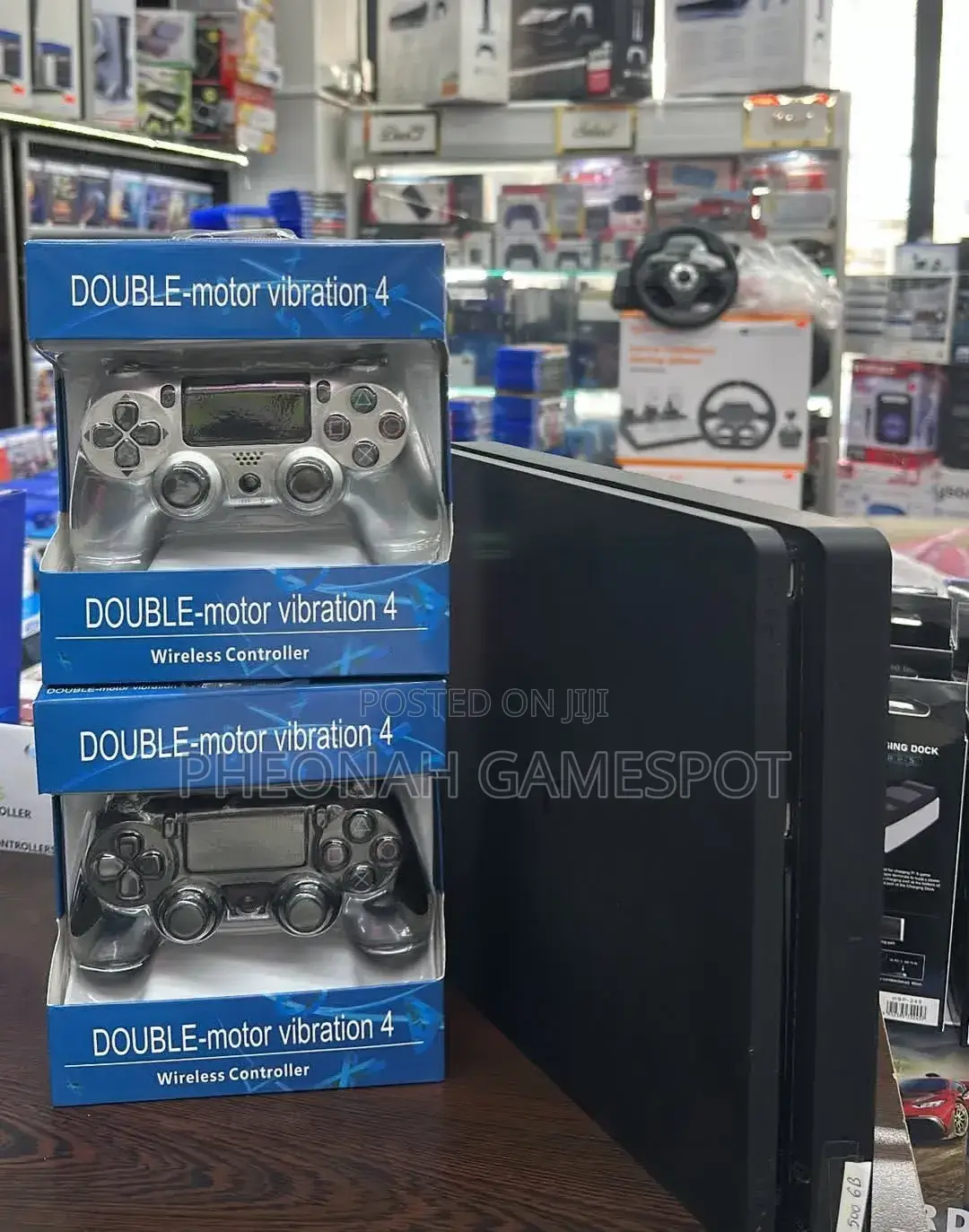 Get a Ps4 Slim Packed With 11 Great Games 2 Controllers. Endless Fun