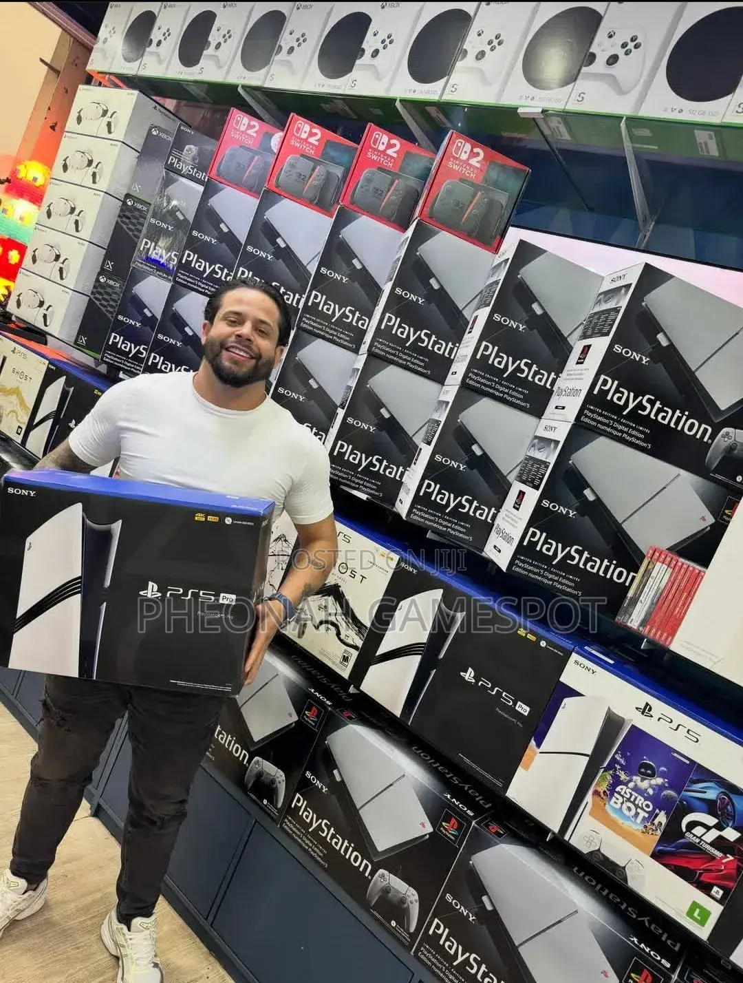Brand New Ps5 Pro. The New Playstation 5 Pro. Slimmer, Faster, Better