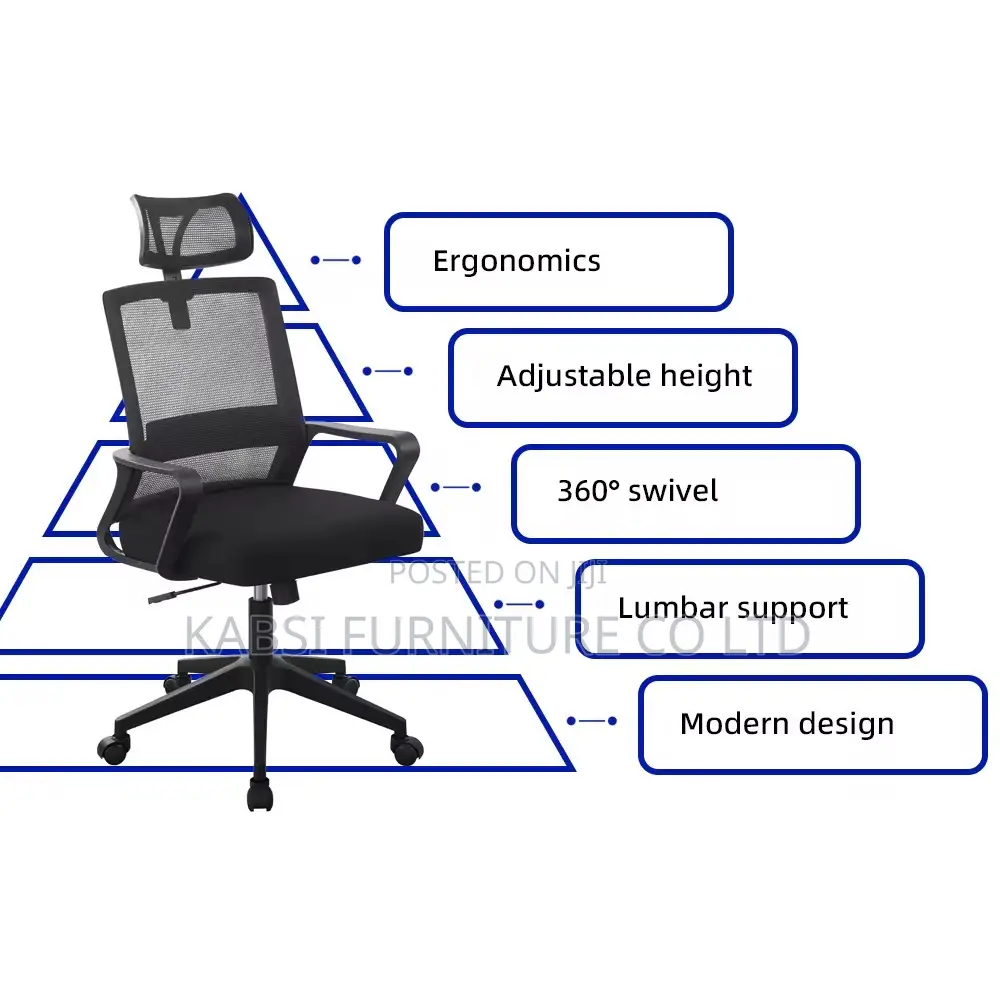 Lumber Support Office Chair