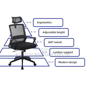 Lumber Support Office Chair