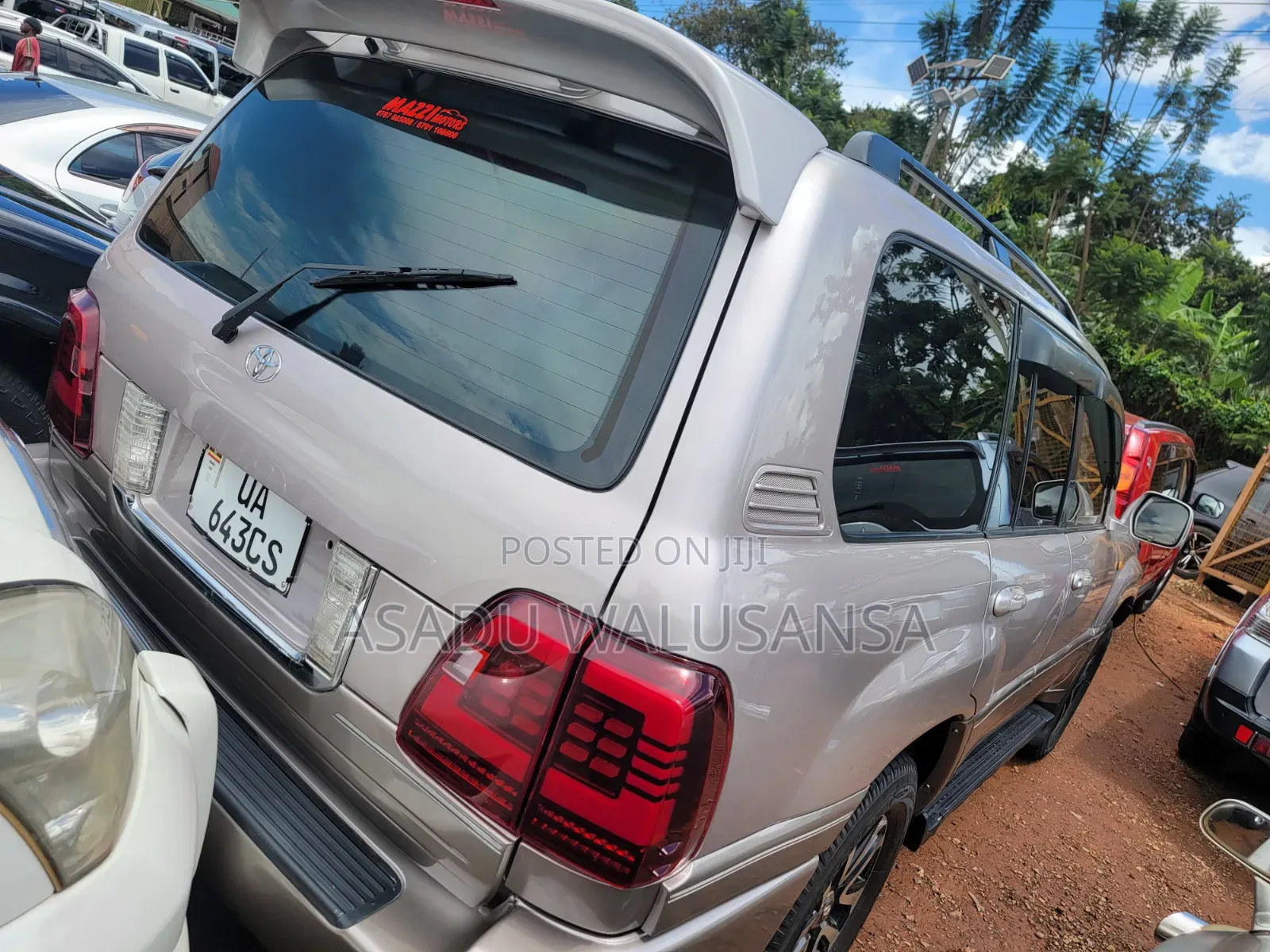 Toyota Land Cruiser 2008 Gray