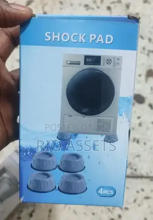 Universal Anti-Vibration Shock Pads for Washing Machines and Dryers