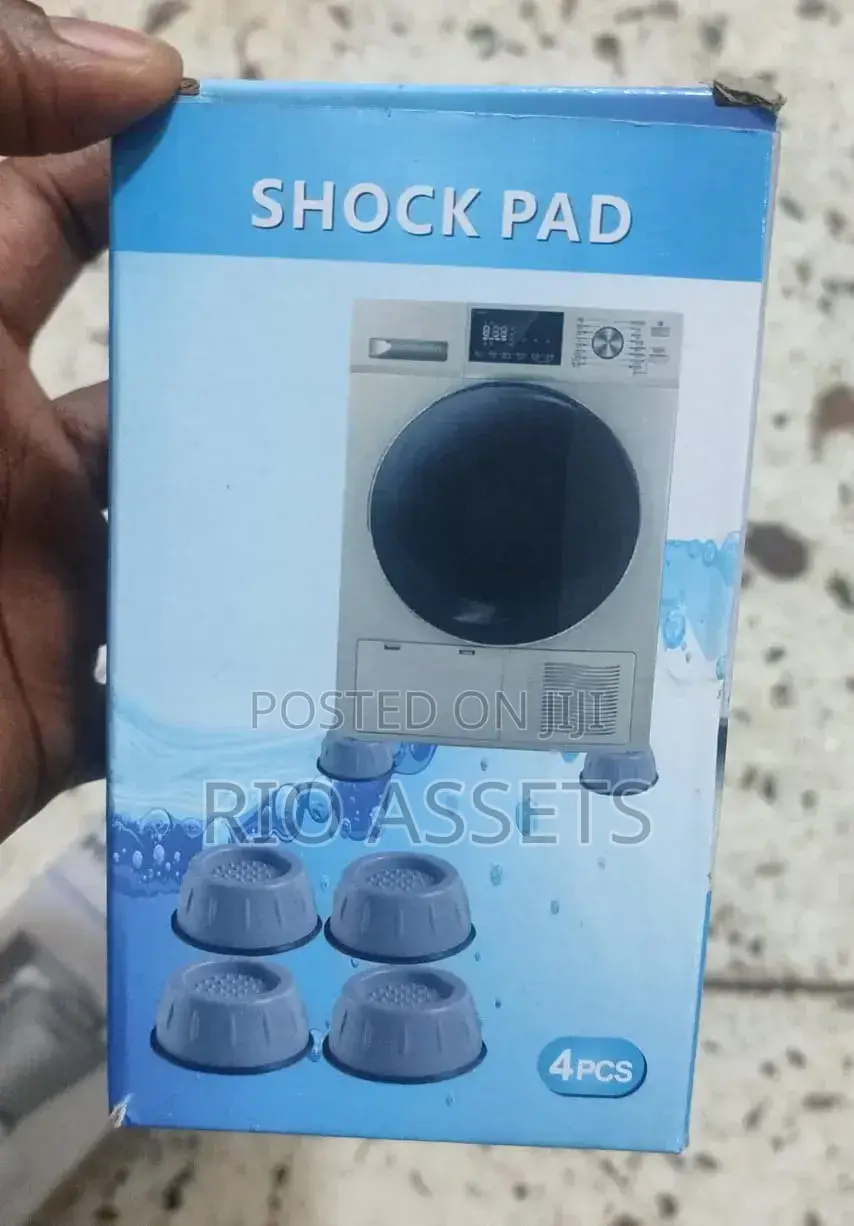 Universal Anti-Vibration Shock Pads for Washing Machines and Dryers