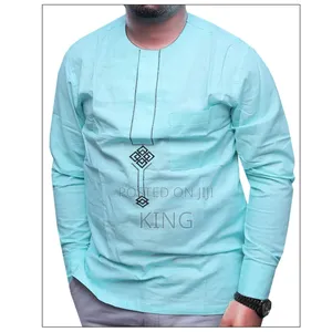 Colorful Adinkra Pattern Kitengi Shirt