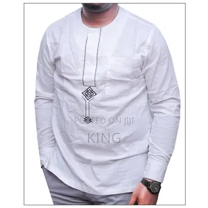 Colorful Adinkra Pattern Kitengi Shirt
