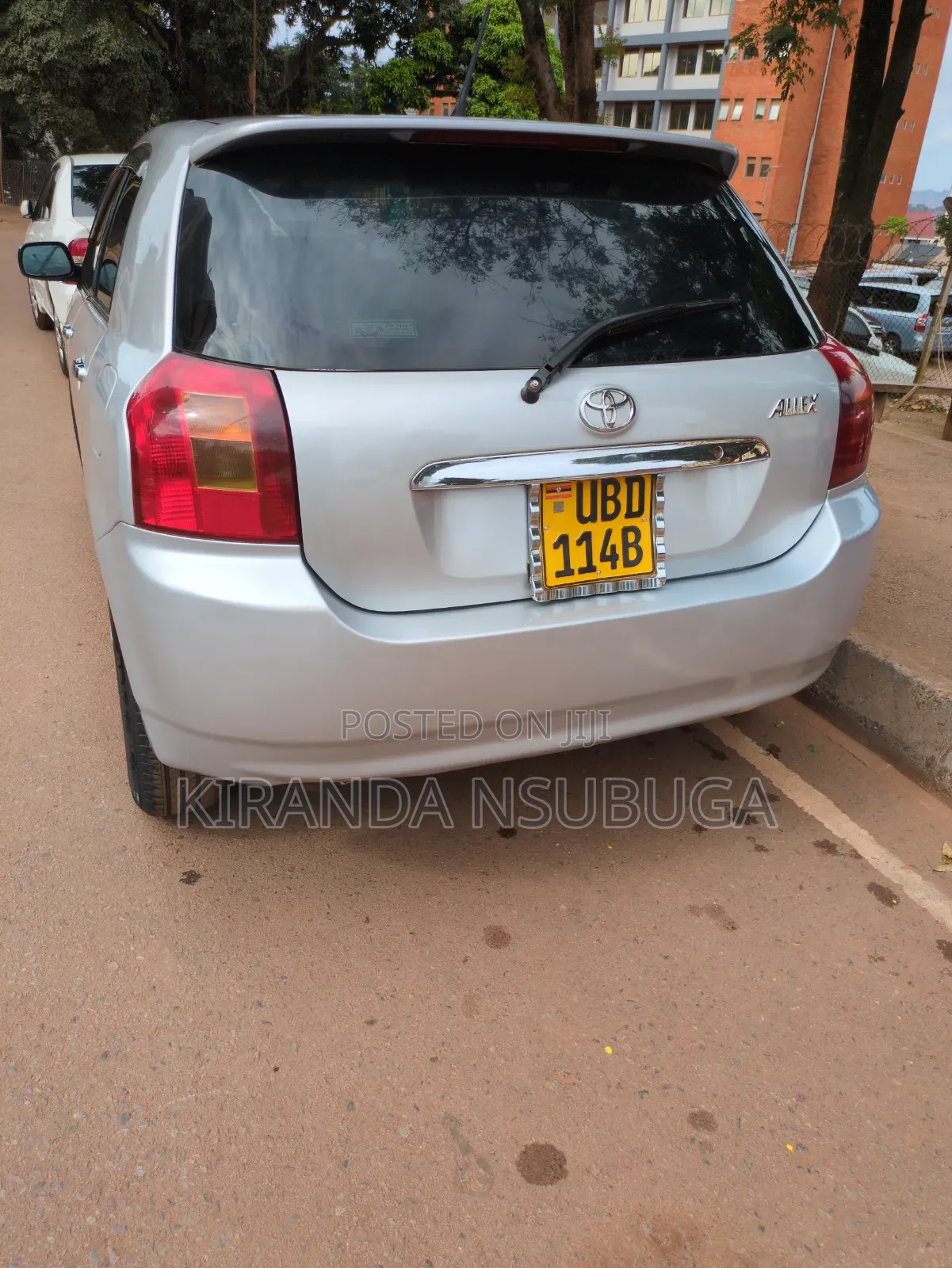 Toyota Allex 2003 Silver