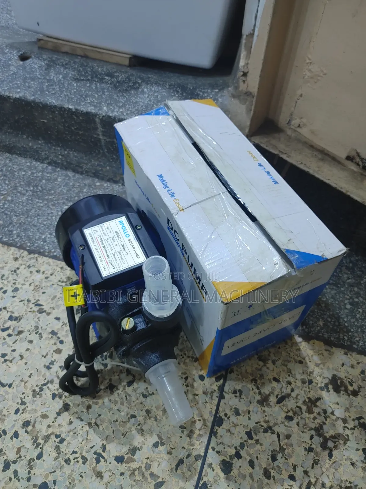 Solar Powered/Dc Apollo 12v Booster Pump