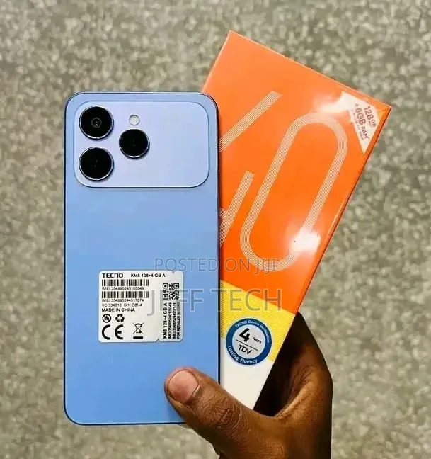 New Tecno Spark 40 256 GB Blue