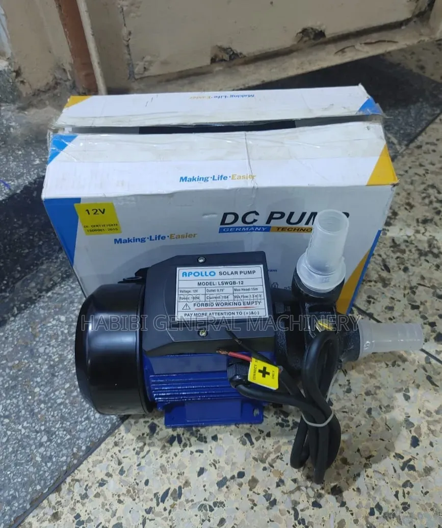 Apollo Quality Dc/Solar Powered 12v Surface/Booster Water Pumps