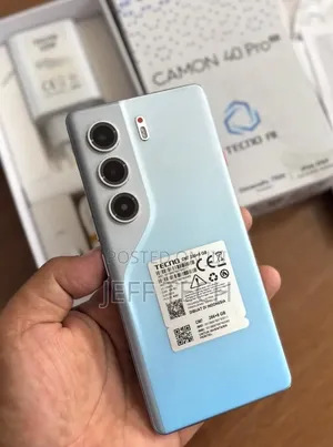 New Tecno Camon 40 Pro 5G 256 GB Blue