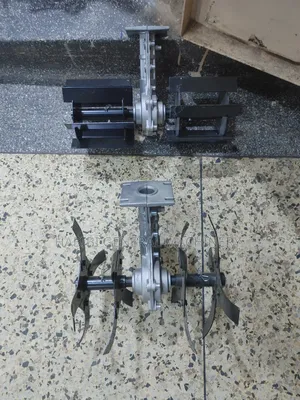 Weeder Tiller Hoe Attachment For Brush Cutter