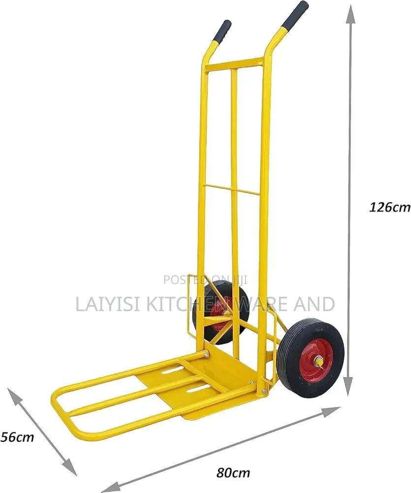 Industrial Hand Truck Heavy Duty Two Wheel Foldable Delivery Cart