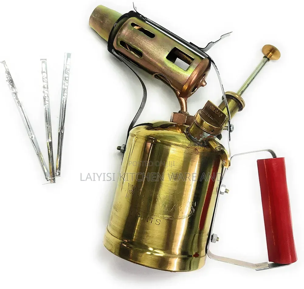 Kerosene Brass Blow Lamp Pump Blow Gun Kerosene Lamp (1/2 Litre ))