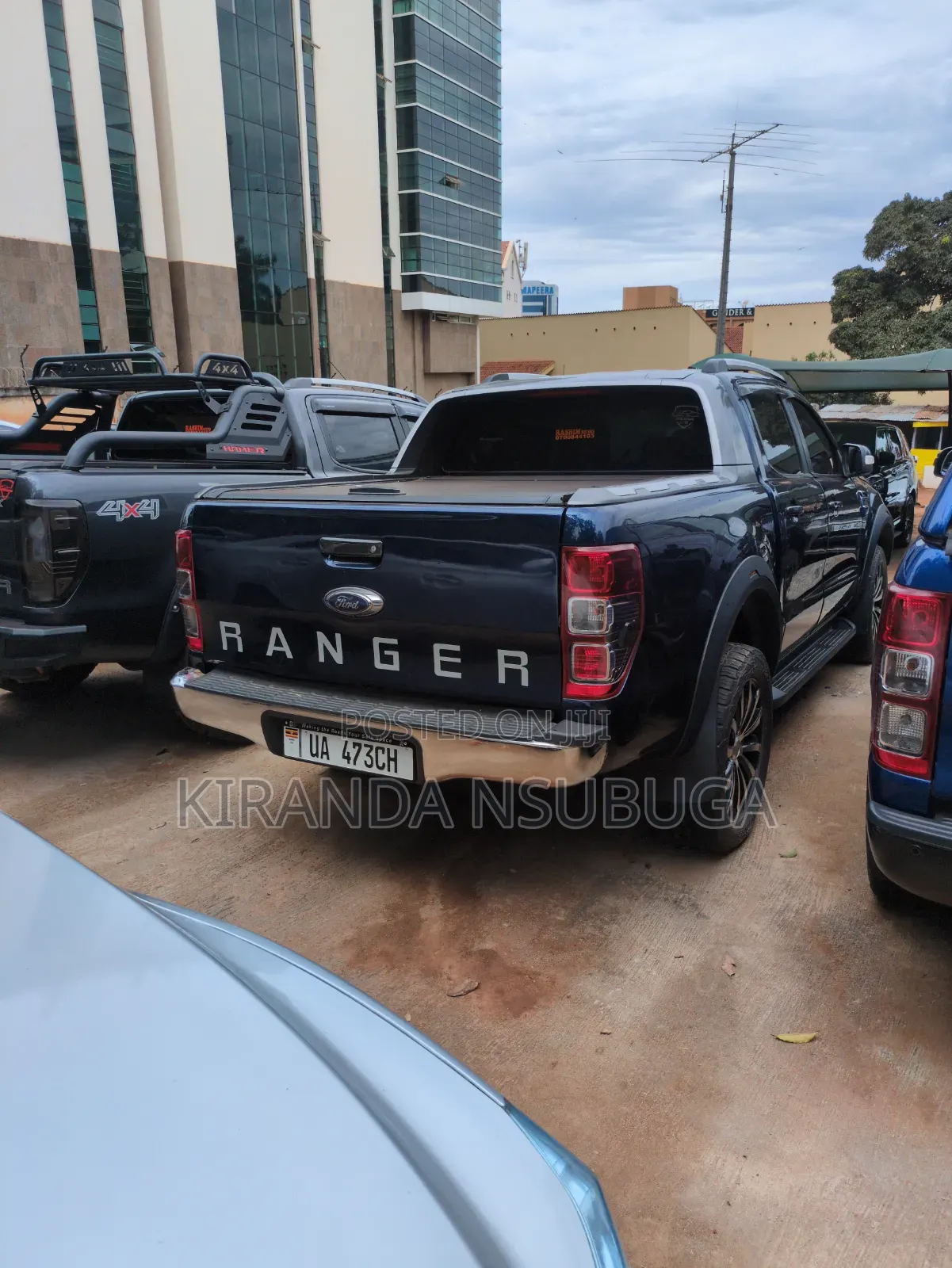 Ford Ranger Wildtrak 2017 Blue
