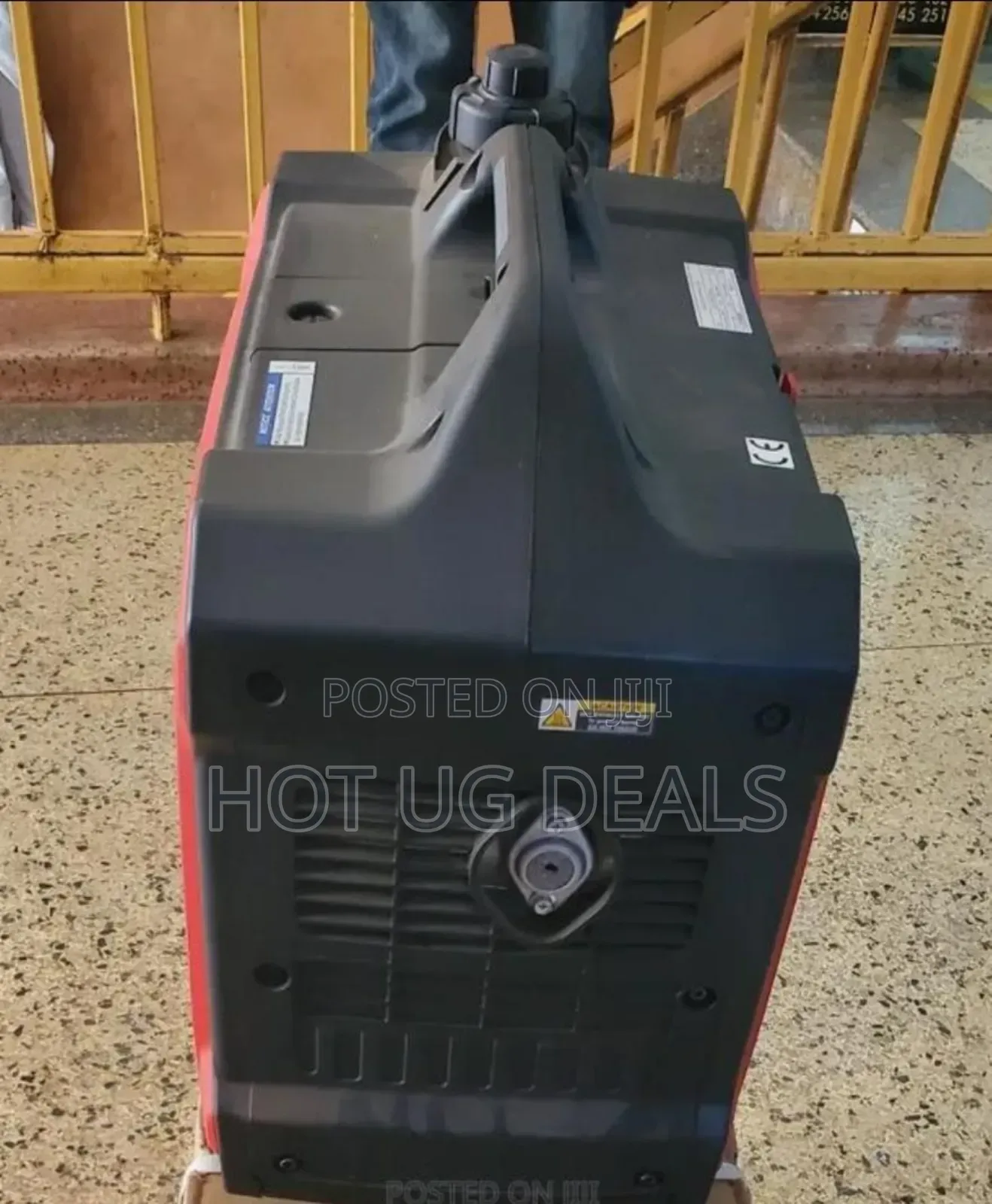 Edon 2500a Silent Inverter Generator 2500w - Black