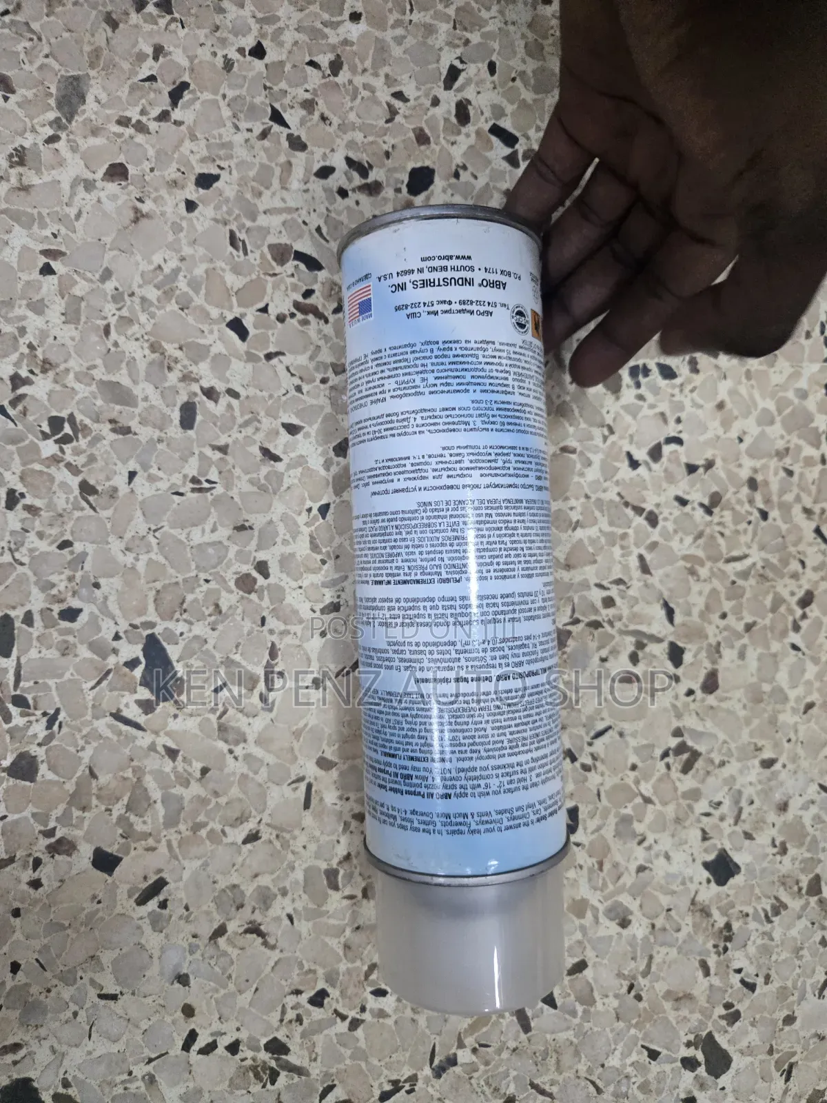Abro All Purpose Rubber Sealant Spray (Transparent)