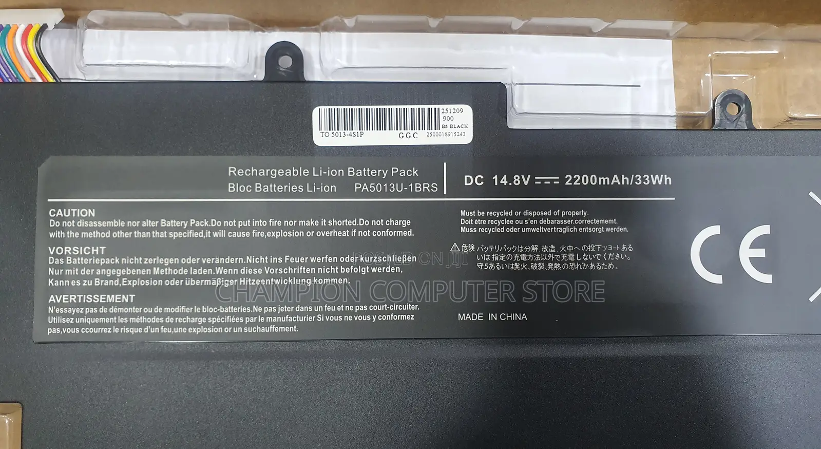 Toshiba Pa5013u-1brs for Toshiba Portege Z835 Z830 Z930 Z935 Ultrabook