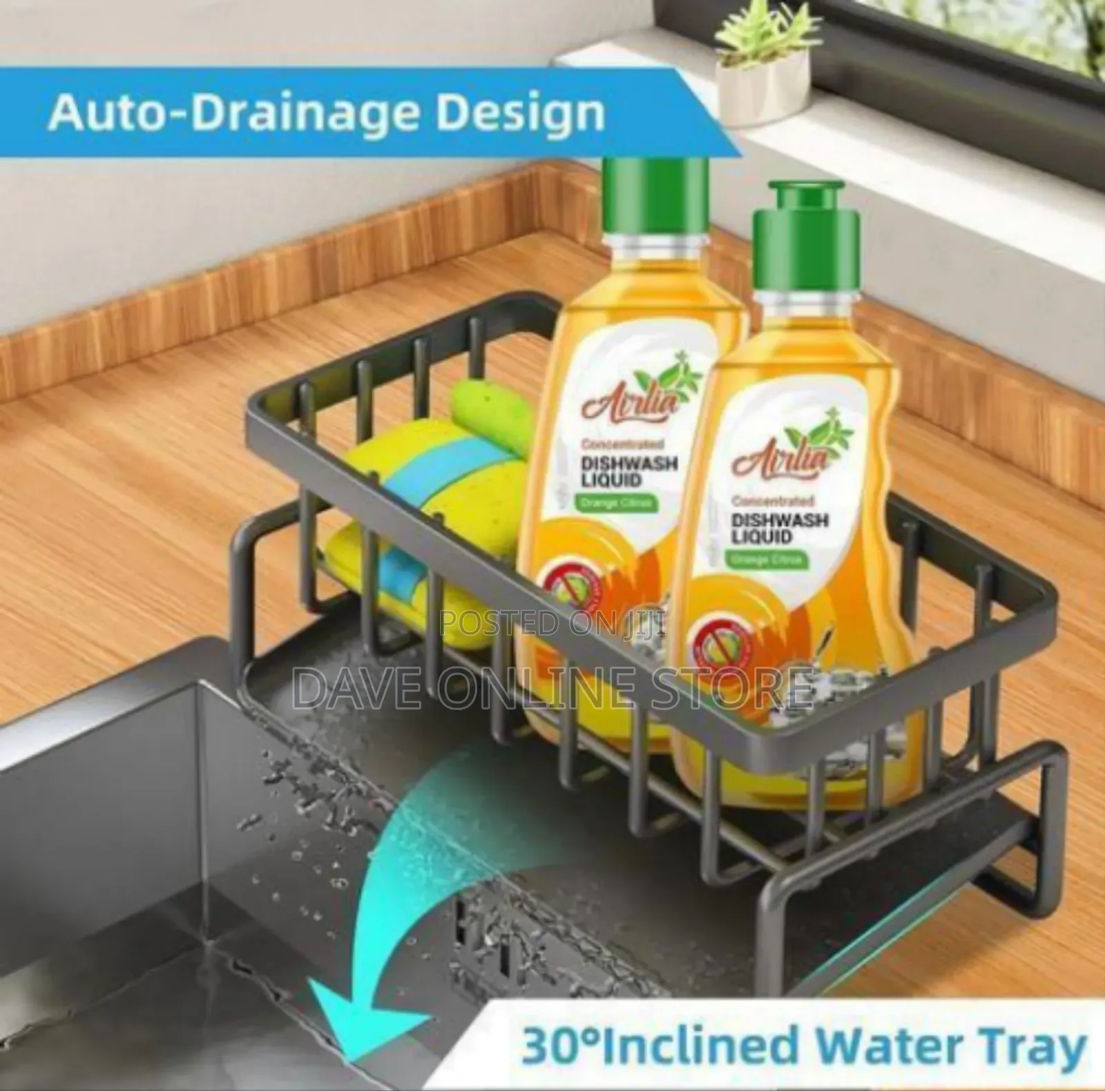 Versatile Kitchen Sink Caddy Organizer
