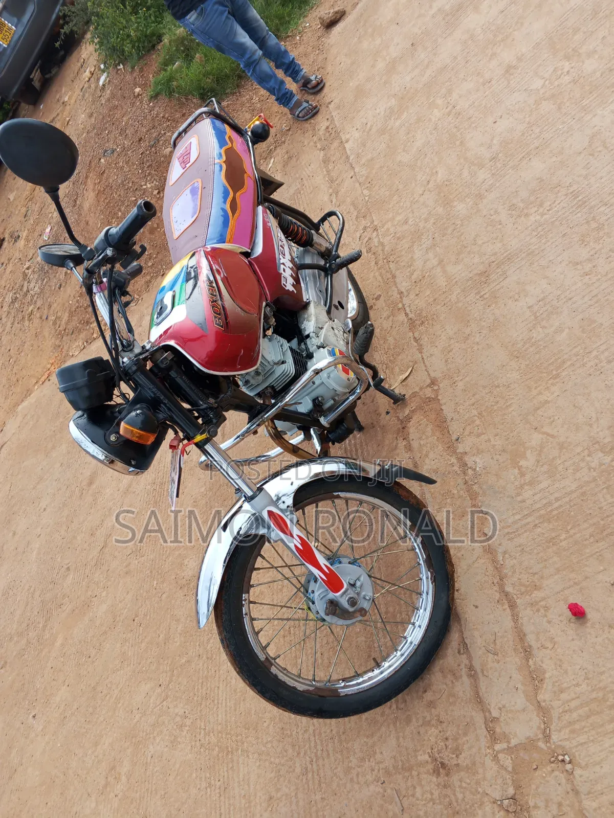 Bajaj Boxer 2020 Red