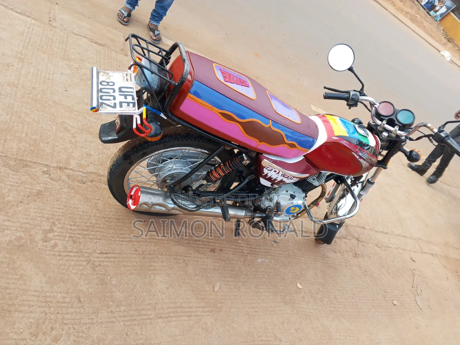 Bajaj Boxer 2020 Red
