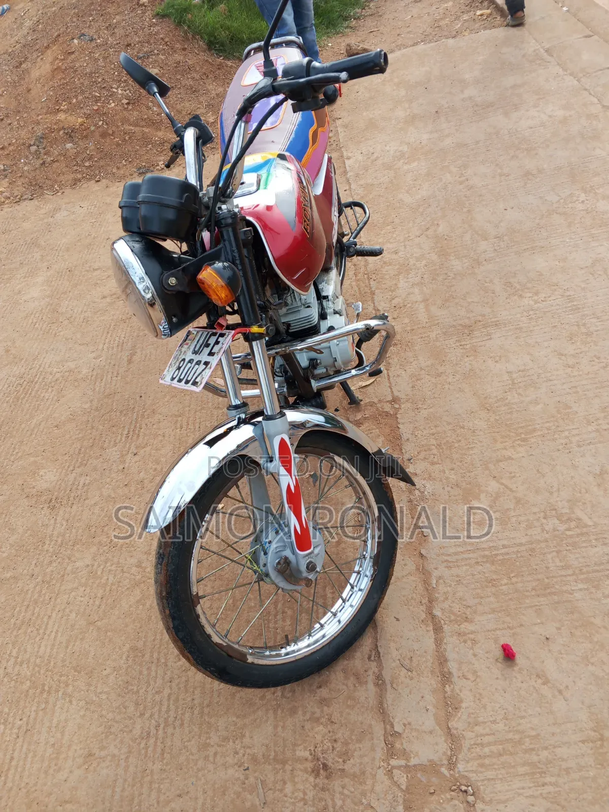 Bajaj Boxer 2020 Red