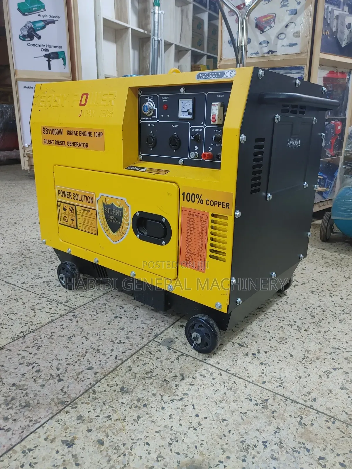 Easy Power 8kva Diesel Powered Silent Generator