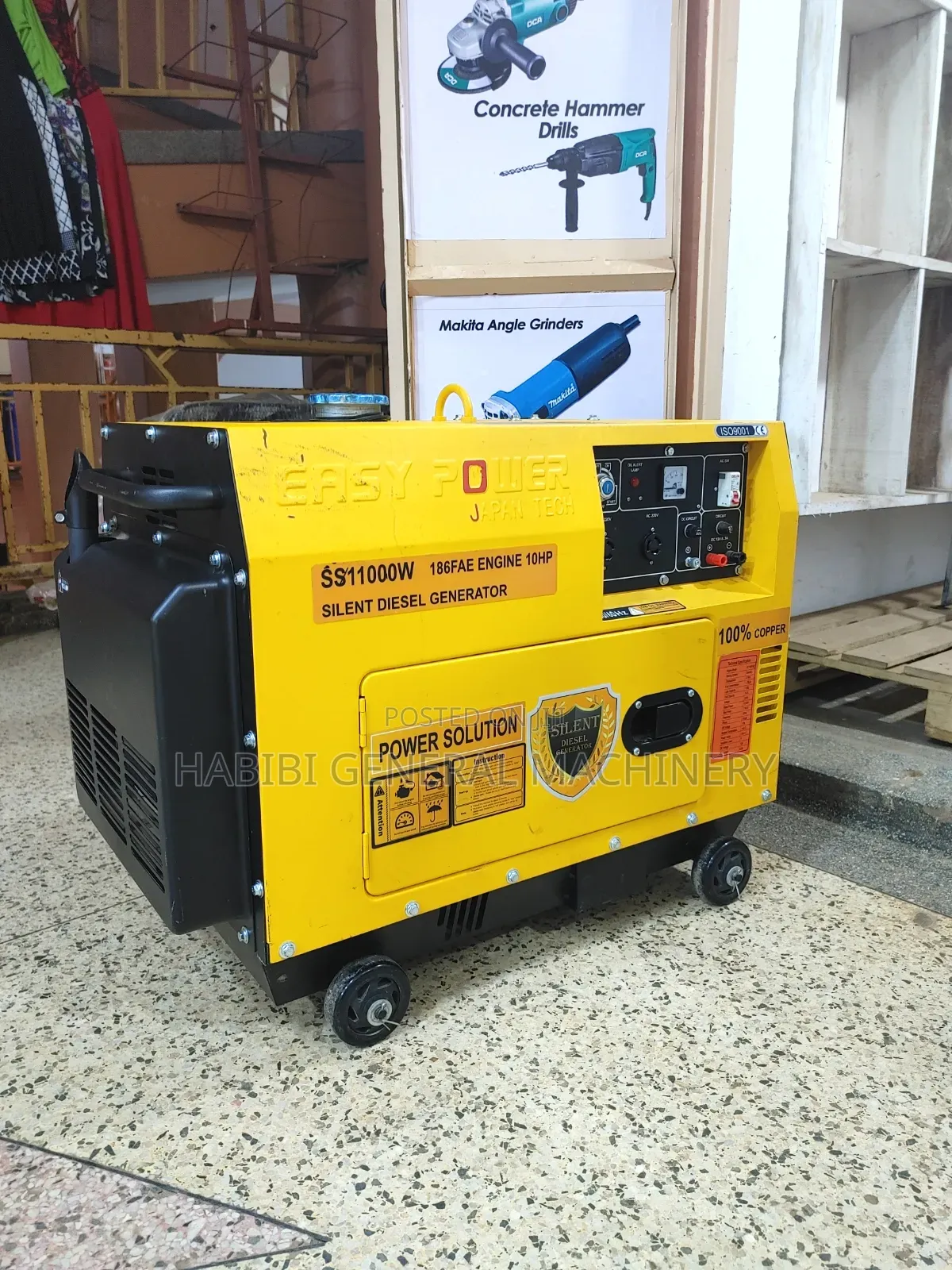Easy Power 8kva Diesel Powered Silent Generator