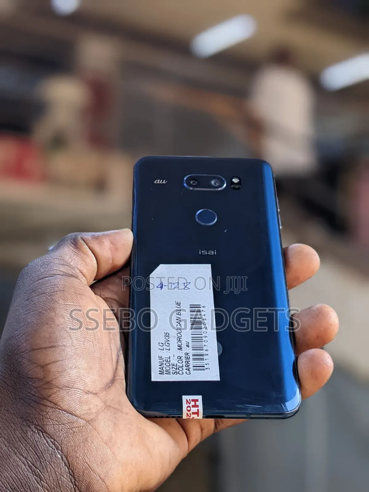 LG V35 ThinQ 128 GB Blue