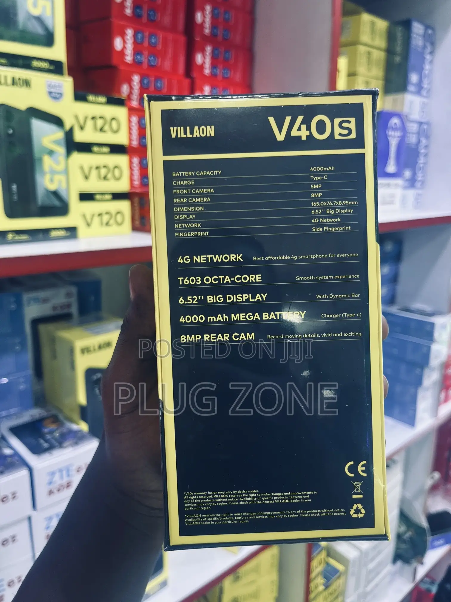 New Villaon V40s 64 GB Black