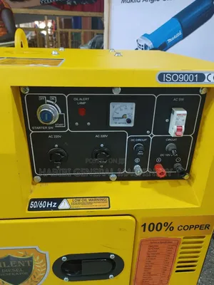 Japan Tech 8kva Diesel Powered Easy Power Heavy Duty Generator