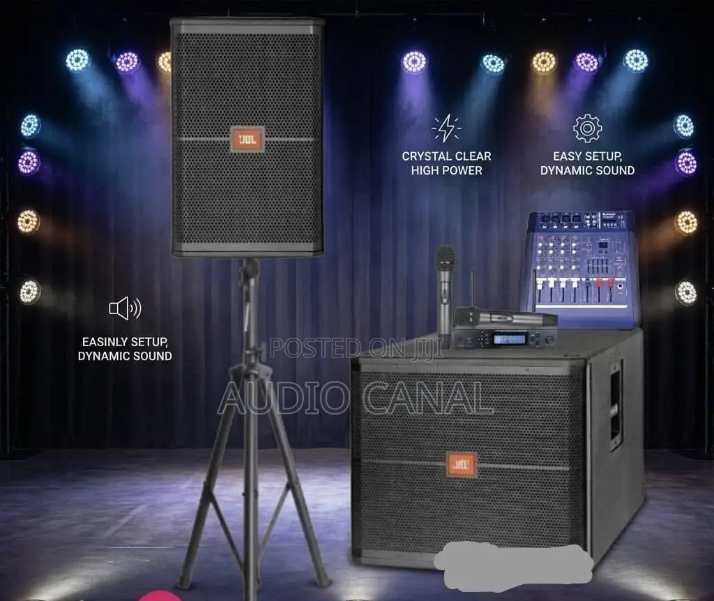 1x1 JBL Public Sound System