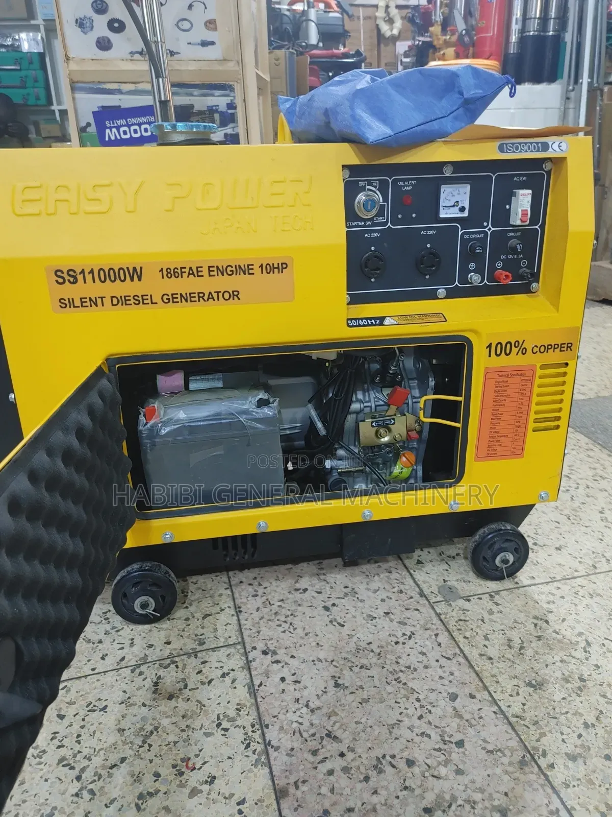 8kva Made in Japan Easy Power Heavy Duty Diesel Generator